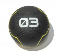 Мяч тренировочный черный 3 кг FT-UBMB-3