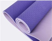 Коврик для йоги и фитнеса TPE Eco-Friendly 183*61*6 мм Фиолет