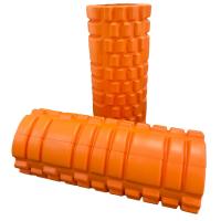 Цилиндр массажный 33х14 см оранжевый IR97435D-1