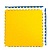 Будо-мат, 100 x 100 см, 40 мм, цвет сине-жёлтый