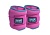 Комплект утяжелителей весом 1 кг (пара) розовые FT-AW01-FP