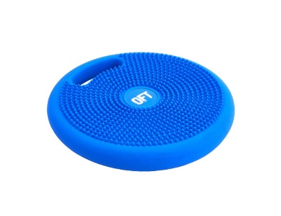 Массажно-балансировочная подушка с ручкой синяя FT-BPDHL (BLUE)